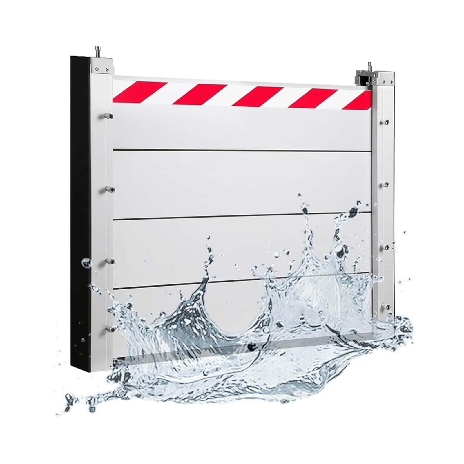 Digue anti-inondation amovible et étanche pour sécuriser les accès de maison