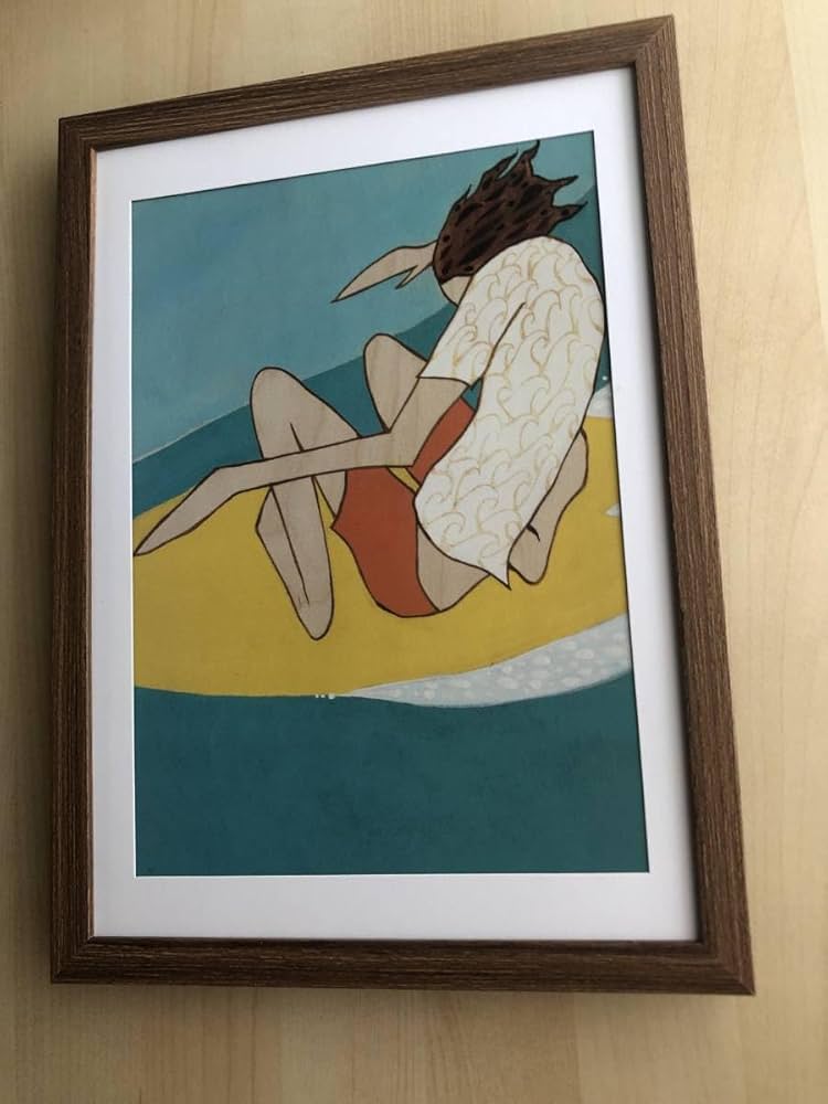 ヘザーブラウン　Surfing　swell 絵画　額付き ヘザーブラウン Surfing swell 絵画 額付き 楽天市場】【SALE