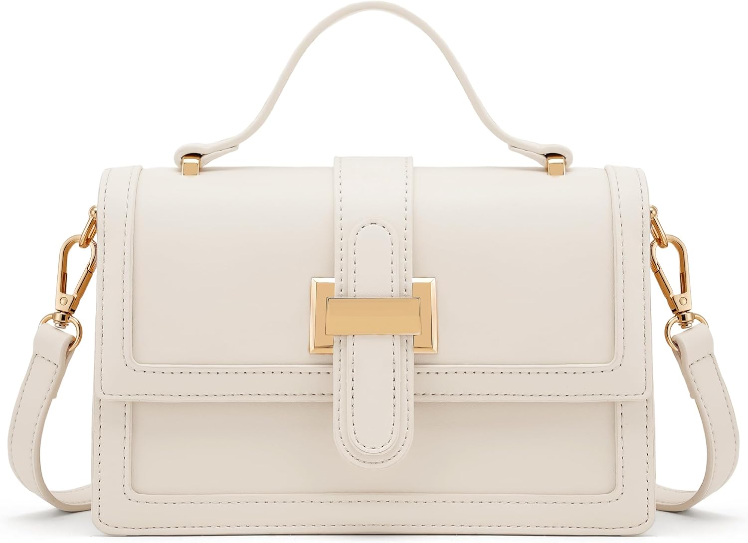 Crossbody Purse for Women Leather Top Handle Purses Handbag with Adjustable Shoulder Strap