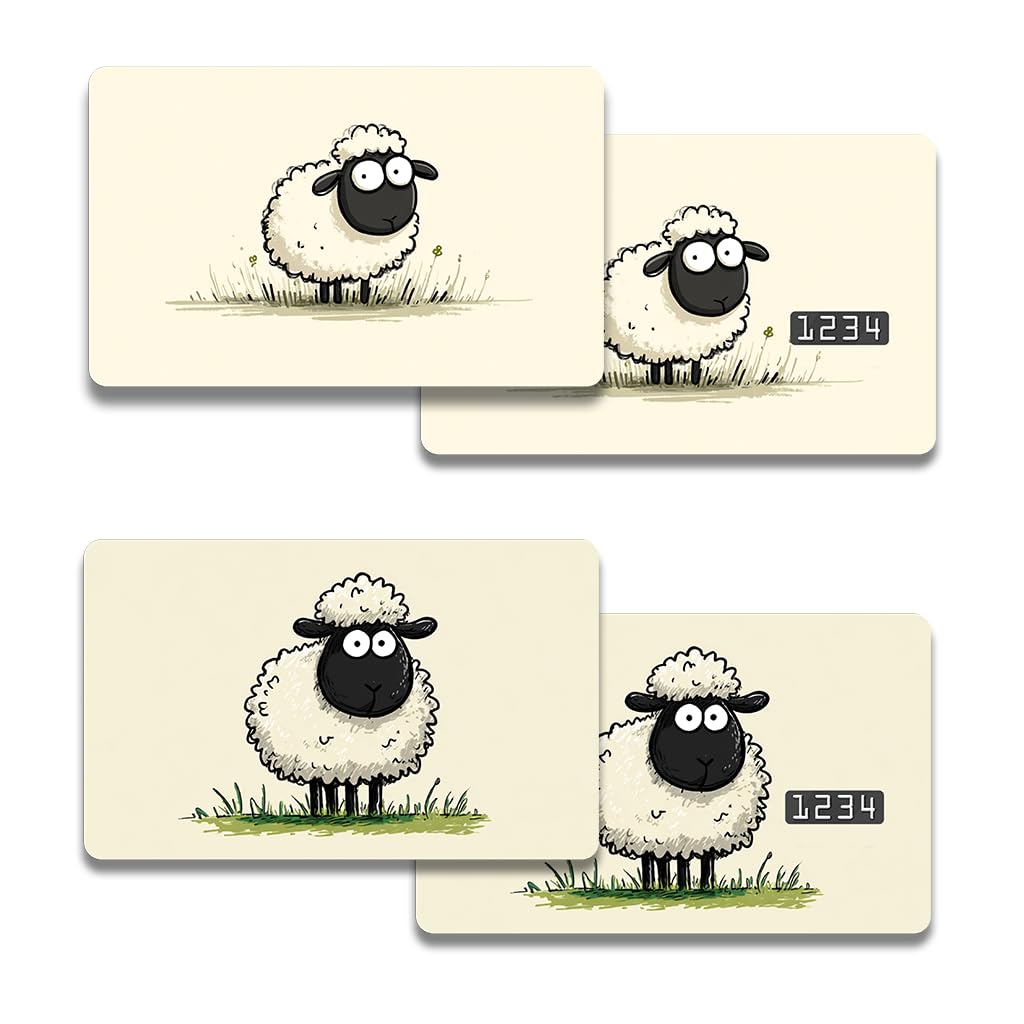 Sticker carte bancaire amovible pour protéger et masquer vos cartes de crédit et pass métro