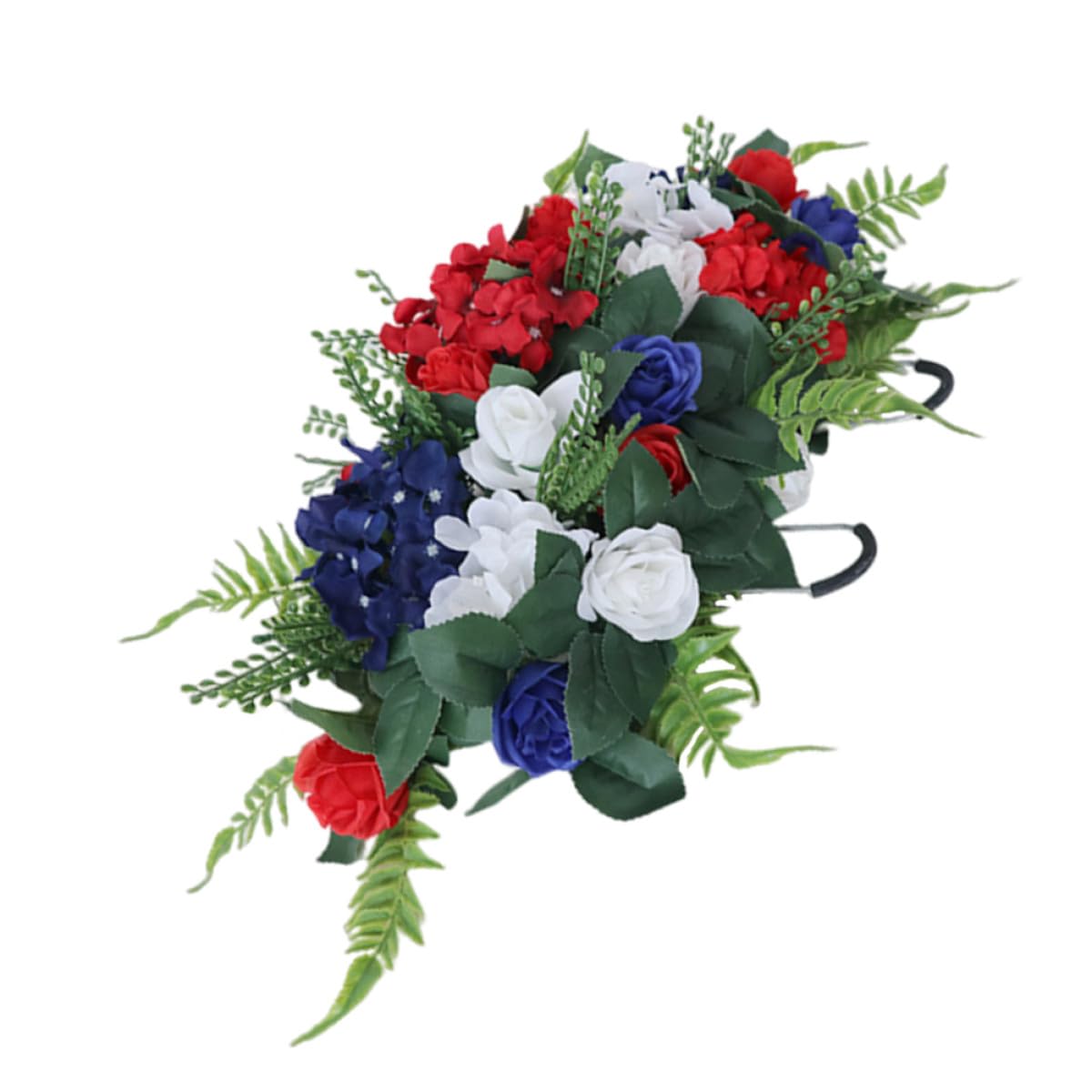 Fleurs Funéraires Artificielles pour Tombe, Décorations Commémoratives