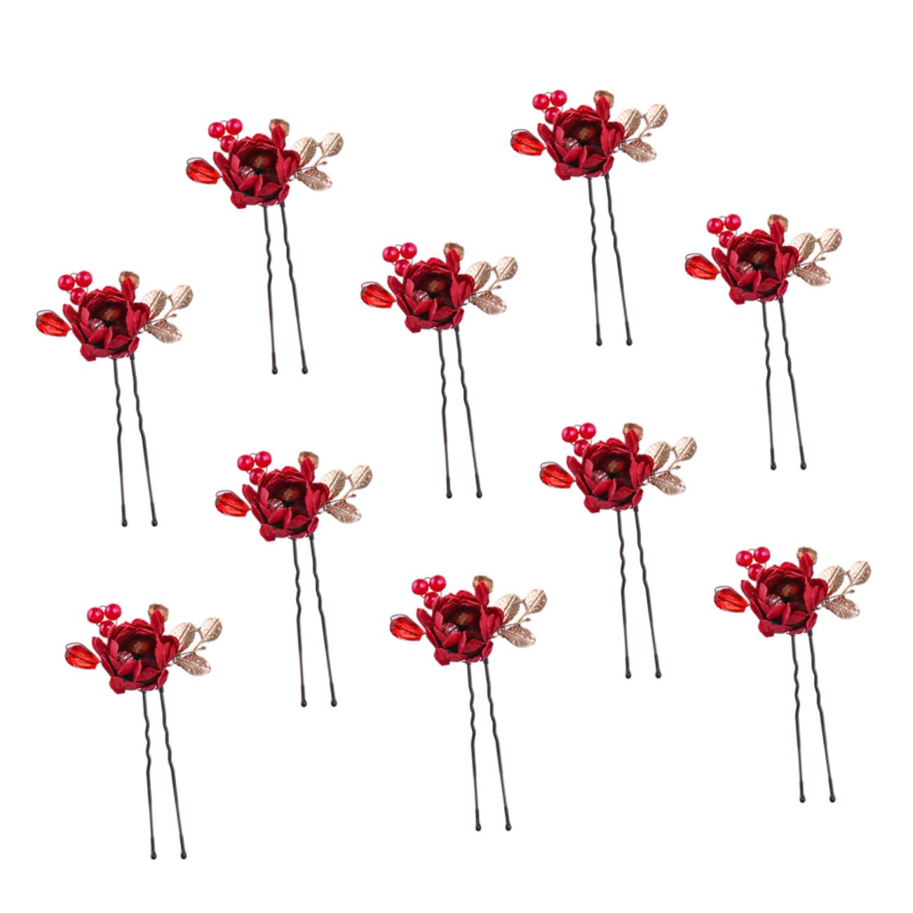 MAGICLULU 20piezas Horquillas Elegantes Diseño De Para Novias y De Honor Accesorios De Pelo Para Bodas y Color