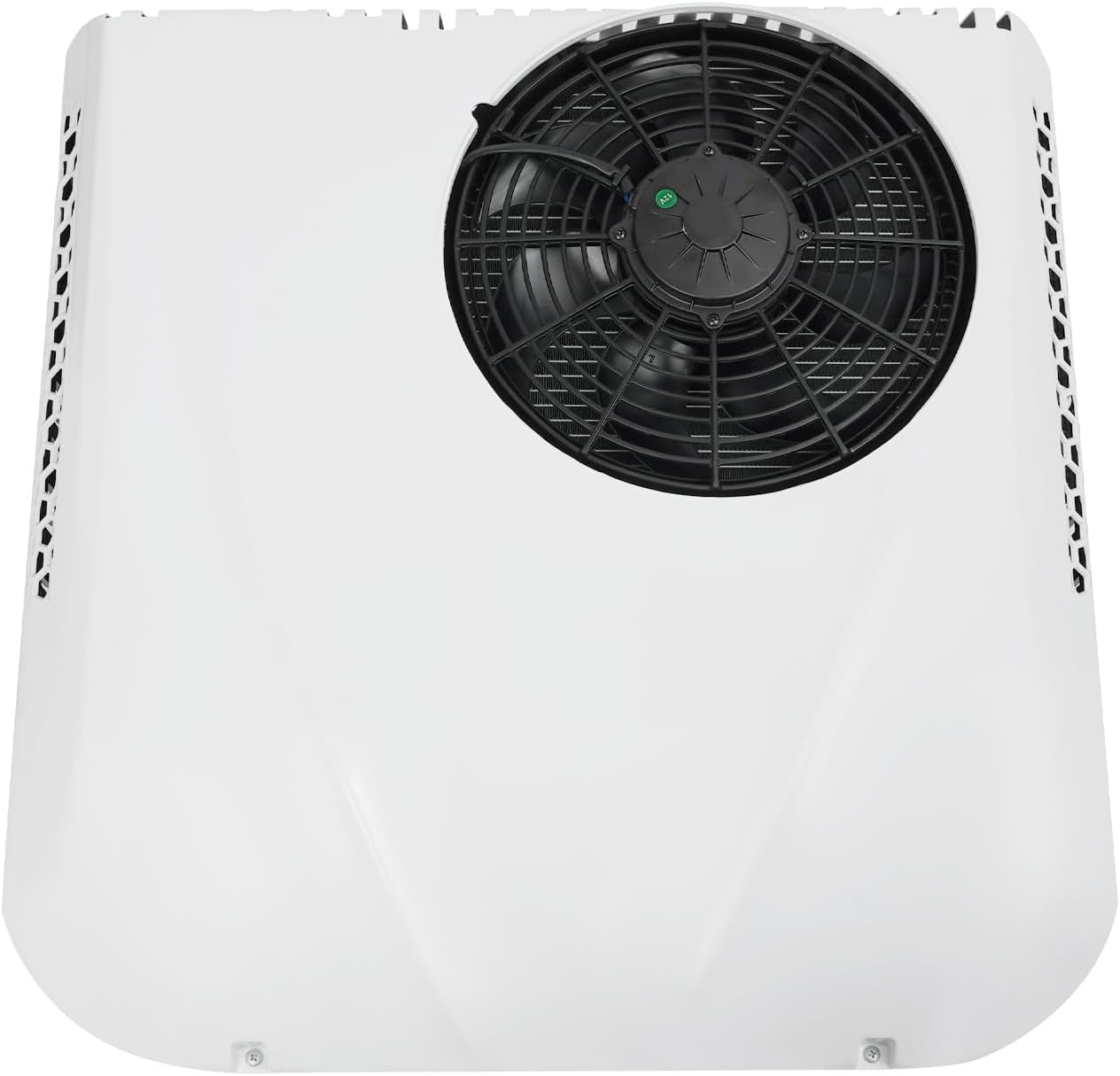 12V RV Air Conditioner with Heating, 2600W Cooling 1500W Heat Low Noise 50dB, Roof Top AC Unit for Truck Motorhome Camper Van Cab, Remote Control