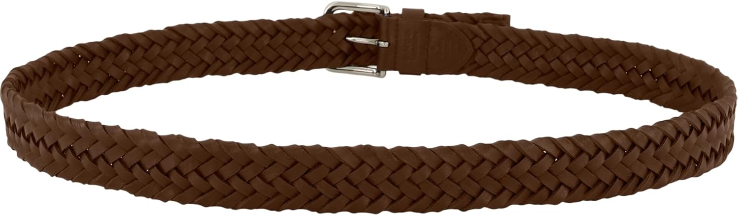 Vince Men's 35mm Alex Woven Leather Belt