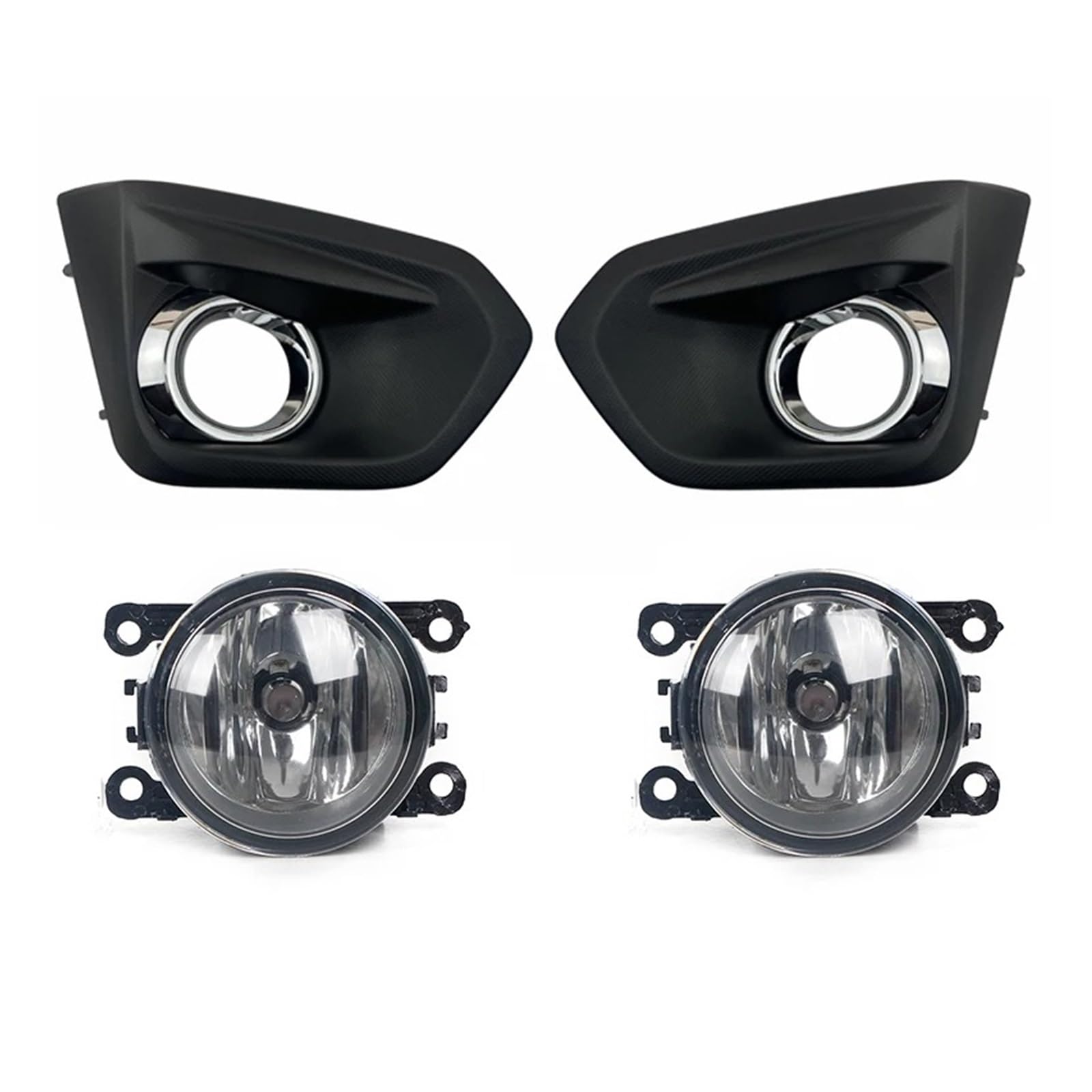 Cache feu antibrouillard Subaru Impreza avec enjoliveur chromé en ABS