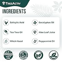 Vista 5 de Back Acne Spray, 2% Salicylic Acid (BHA) Body Acne Spray, Fast-Drying Tea Tree Oil + Aloe Mist for Back, Chest, Shoulders & Butt, 4 fl oz