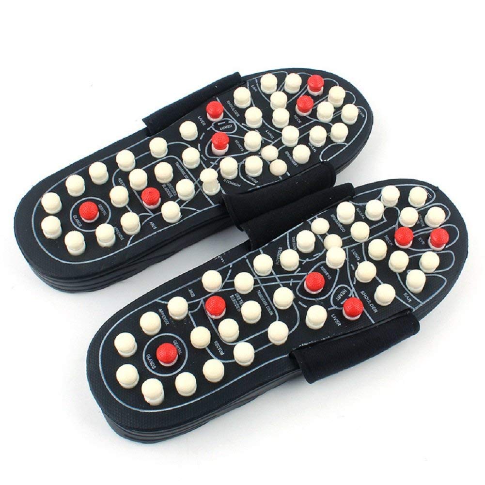 Acupression médical rotatif pied masseur chaussures MU sandale de massage hommes 43-44