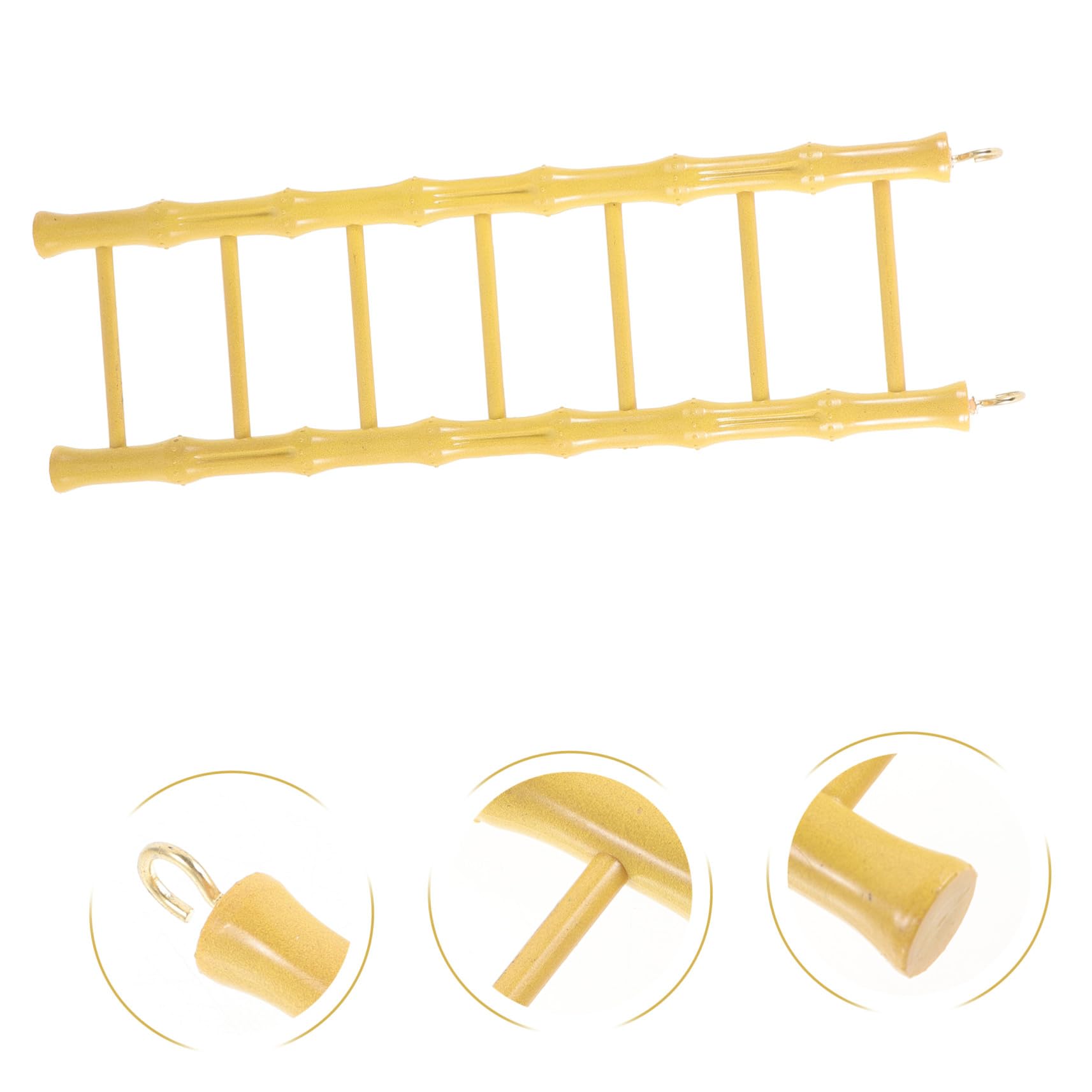 Toddmomy 3pièces Échelle De Grimper pour Hamster Et Perruche Jouet Accessoire De Cage pour Animaux De Compagnie