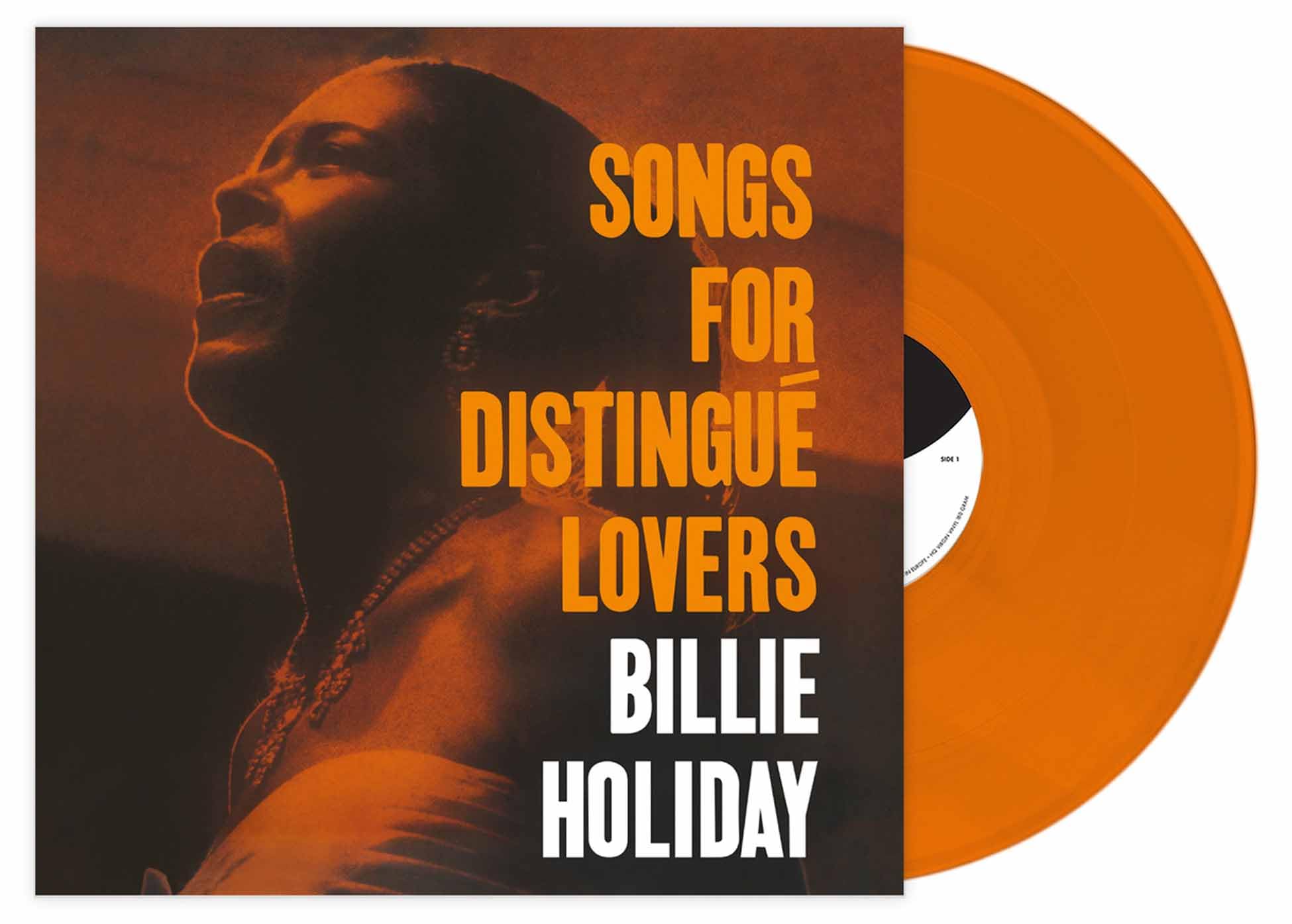 HOLIDAY, Billie - Songs For Distingue Lovers (reissue) - Vinyl (orange vinyl LP)