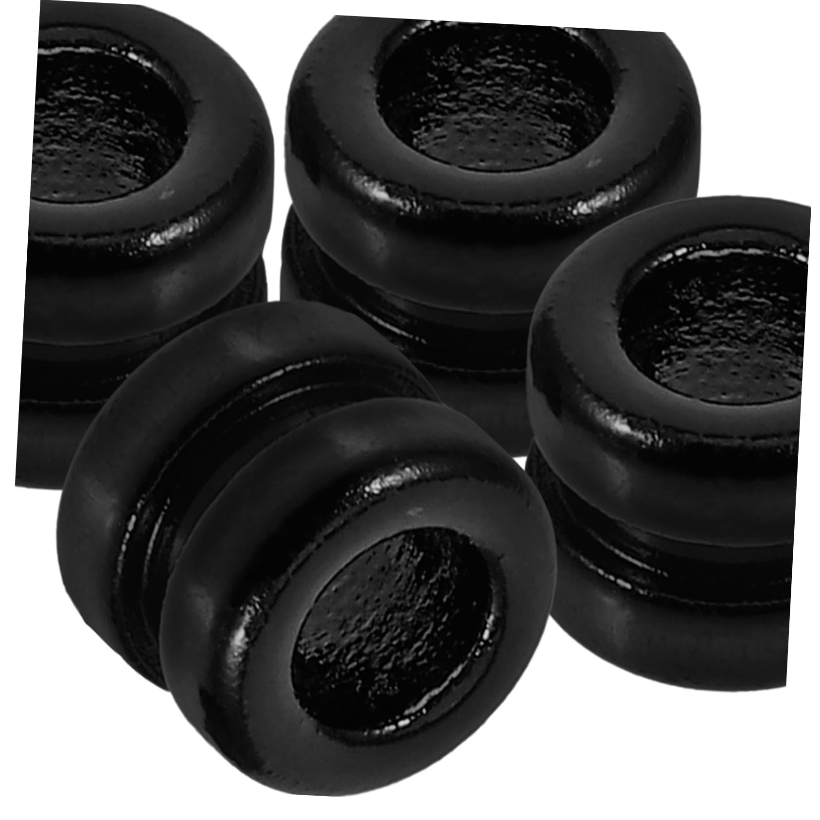 Abaodam 4sets Guitar String Bead Set Practical Guitar Tail Beads Enhance Sound for Acoustic 20pcs*4