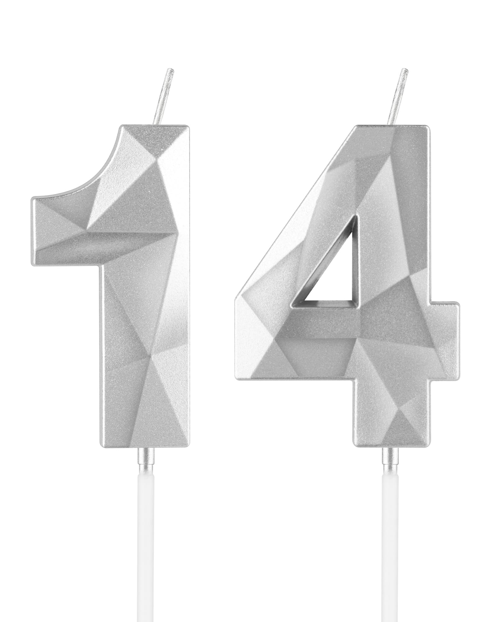 Royal Blue 13th Birthday Candles, 3D Number 13 Candle for Cake, Boy Girl 13th Birthday Decorations,Sapphire Candle Topper Blue Cake Decorations for Birthday Party Wedding Anniversary Supplies — view 52