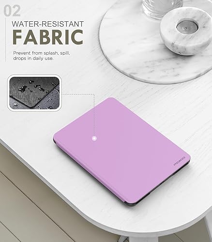 Miniatura 9 de MoKo Funda protectora para Kindle Paperwhite de 6.8 pulgadas (11 generación 2021) y Kindle Paperwhite Signature Edition, funda delgada con encendido