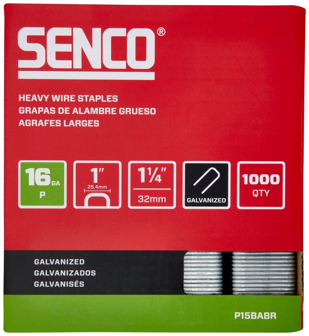 SENCO Heavy Wire Staples - 1000 Count -1