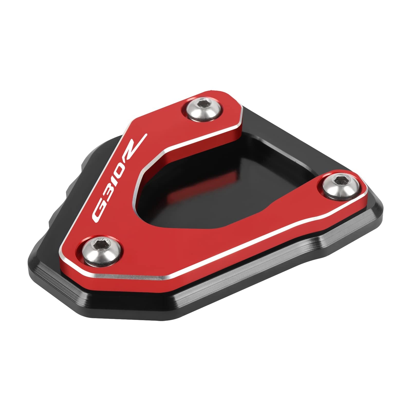 IEZTBWGI Compatible With G310GS G 310GS G 310 GS 2017-2023 Motorcycle Accessories CNC Kickstand Extension Plate Foot Side Stand Enlarge Pad
