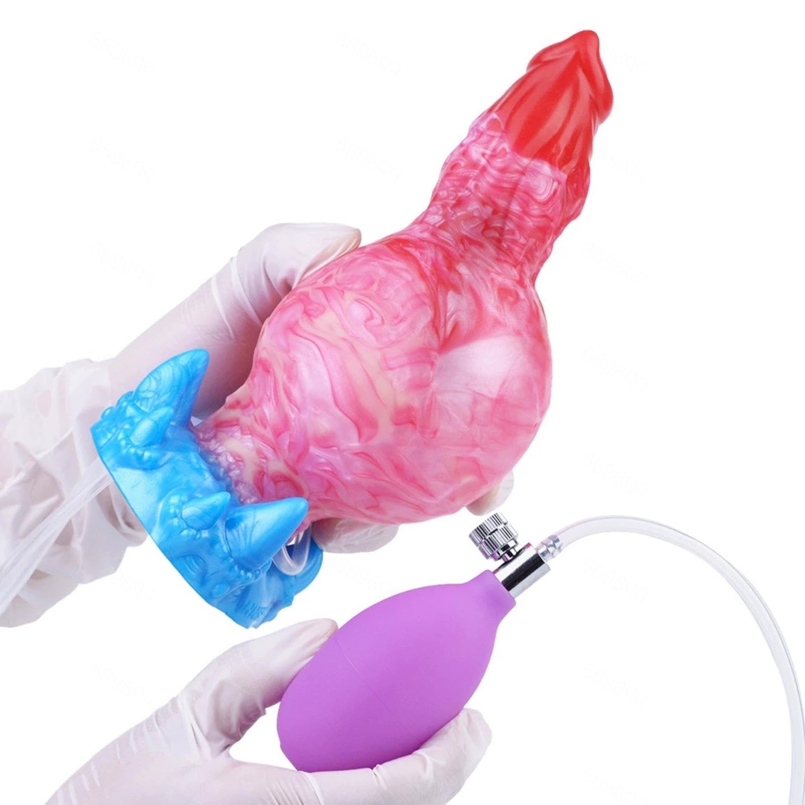 Conception Gonflable Rouge, Taille Réglable, Durable.,#4