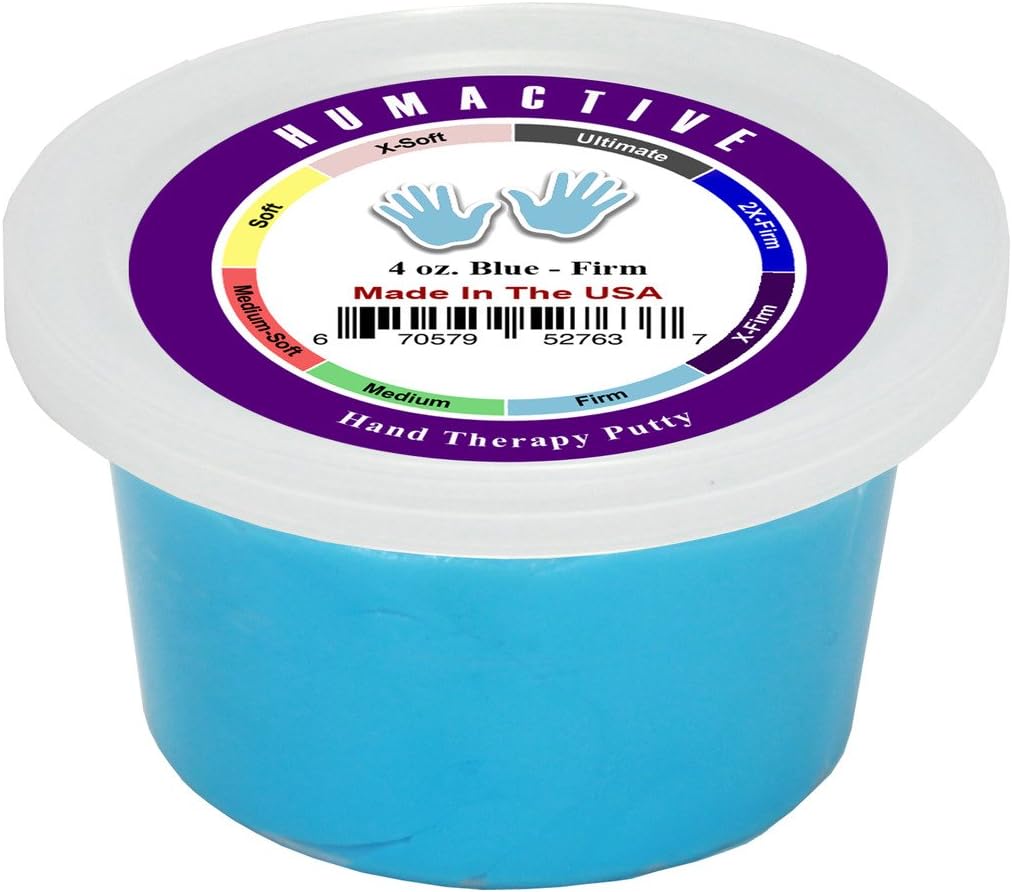 Hand Therapy Putty - Physcial, Occupational Therapy, and Strength Training - 4 oz, 5-Pack
