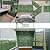 ODTORY Artificial Ivy Privacy Fence Wall Screen,60X120 in UV-Anti Faux Greenery Backdrop Ivy Vine Leaf Hedges Fence Panels for Patio, Balcony, Garden, Backyard Indoor Outdoor Green Wall Decor