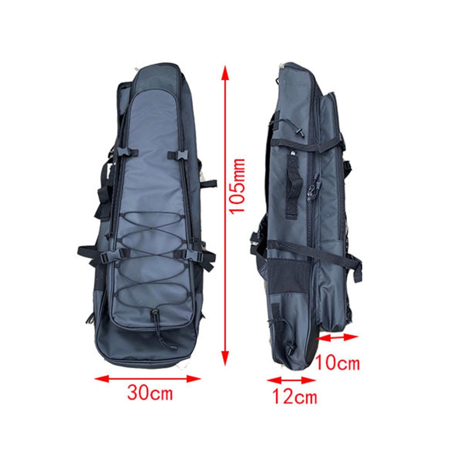 Borsa lunga per pinne, zaino per pinne lunghe, impermeabile, facile da trasportare, borsa per immersioni lunghe