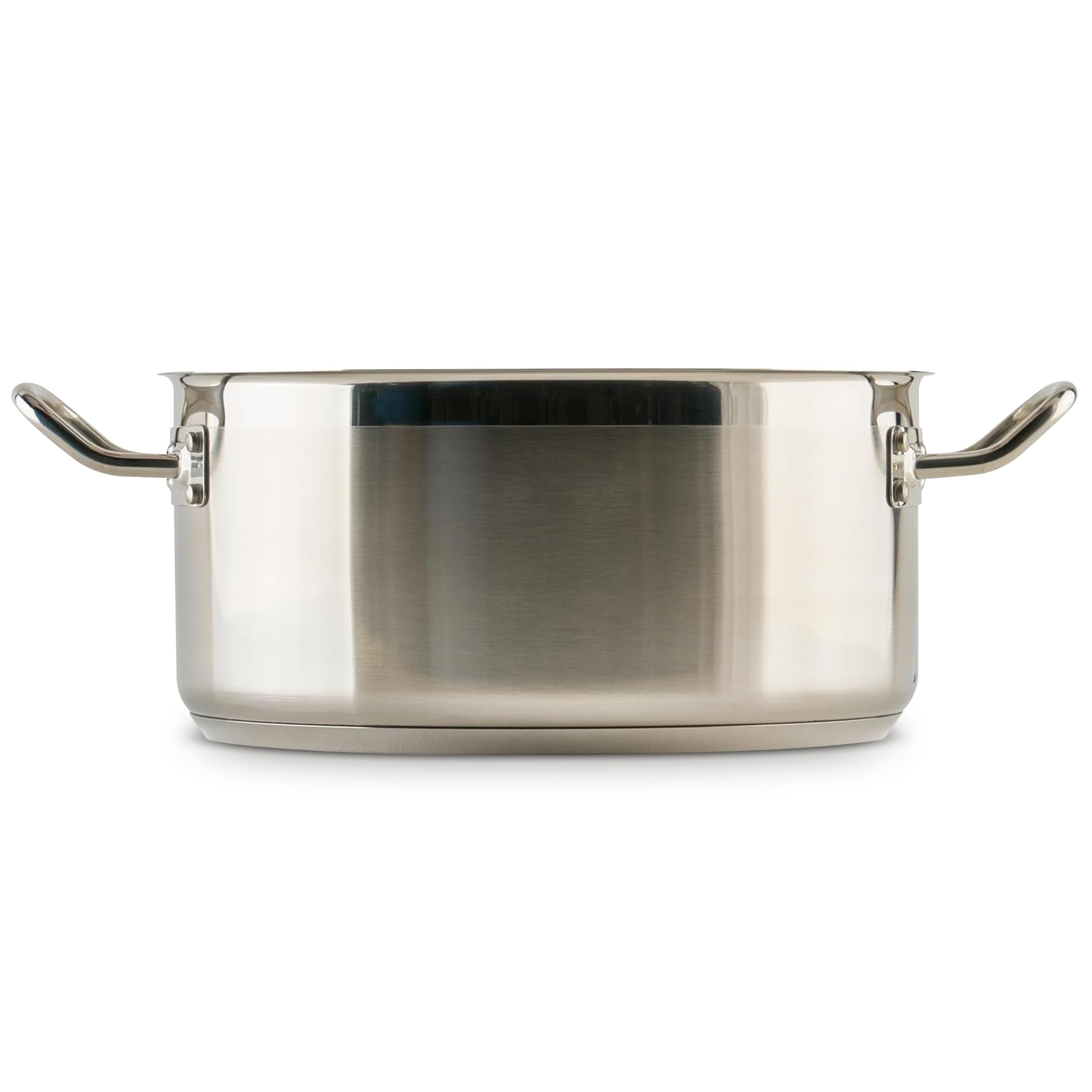 Winco 8qt Stainless Steel Brazier Pan with Lid -2 Winco 8qt Stainless Steel Brazier Pan with Lid -2