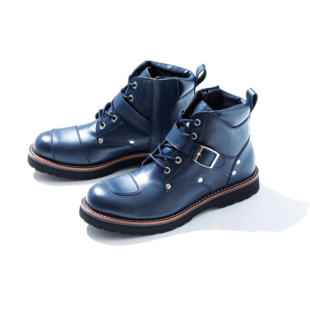 Amazon.co.jp: ナンカイ(NANKAI) PU ワークブーツ2 ネイビー Size 23.0
