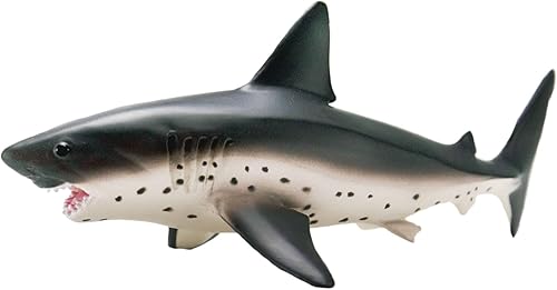 Miniatura 2 de Safari Ltd. Figura de tiburón salmón  Pintada a mano, realista modelo de 5.5 pulgadas  Divertido juguete educativo del océano para niños, niñas y