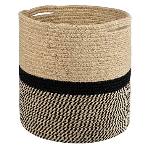 Panier à plantes moderne en fibres tressées pour une décoration d'intérieur raffinée