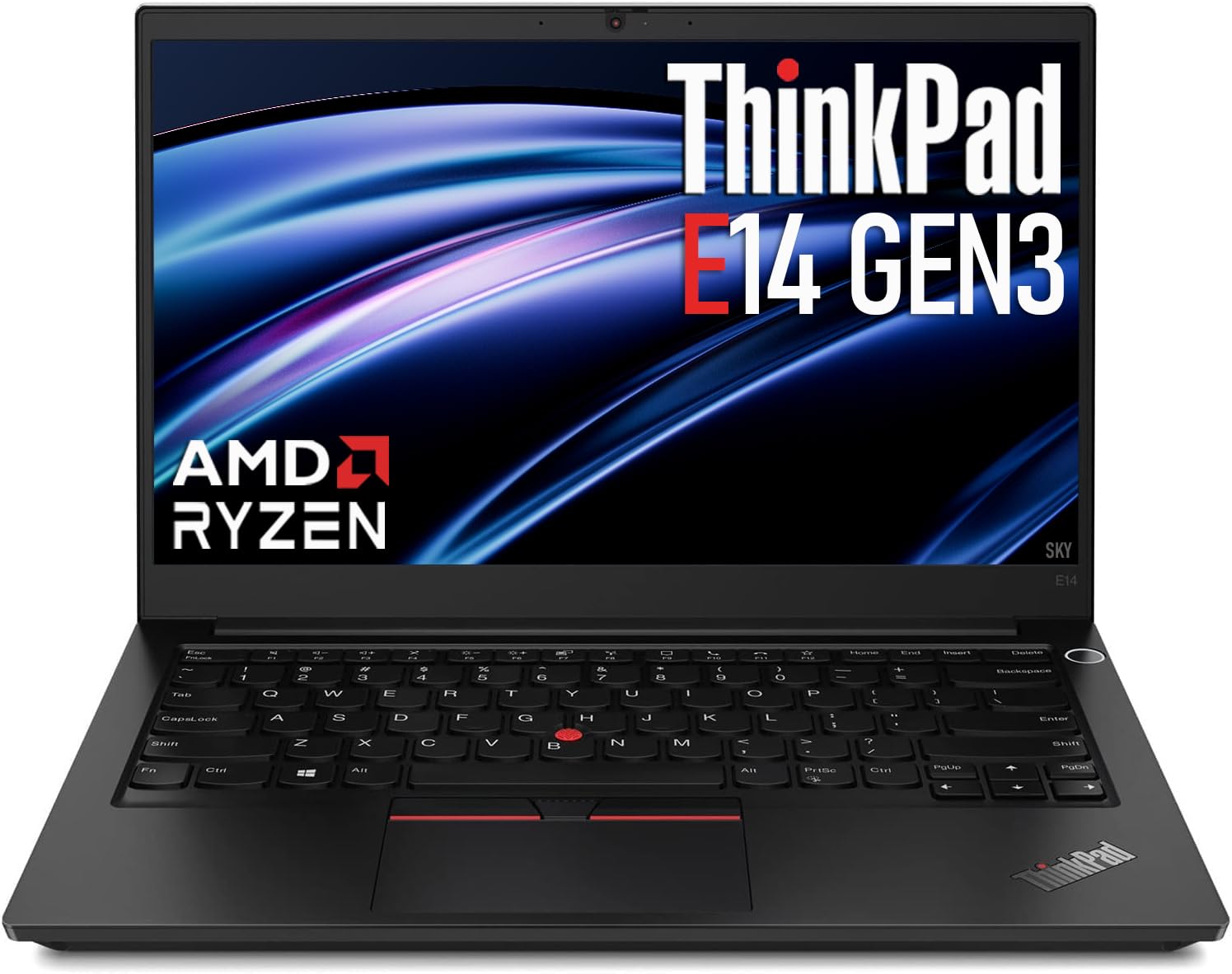 Lenovo ThinkPad E14 Gen 3 14" FHD (1920x1080) Laptop, AMD Ryzen 5 5500U, 16GB DDR4 RAM, 512GB SSD, HDMI, Windows 11 Pro (Renewed)