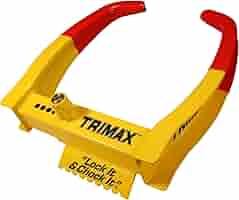 TRIMAX タイヤロック 赤・黄色 Amazon.co.jp: TRIMAX (トライマックス) タイヤロック ホイール