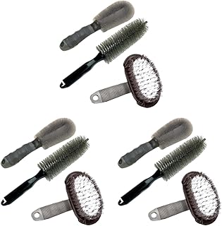 ERINGOGO 3Pcs 3 1 Escovas De Detalhamento De Roda De Carro Escovas De Detalhamento De Aro Escova De Roda Automática Escova De Limpeza Automática Escova De Aro De Roda Escova De Carpete De