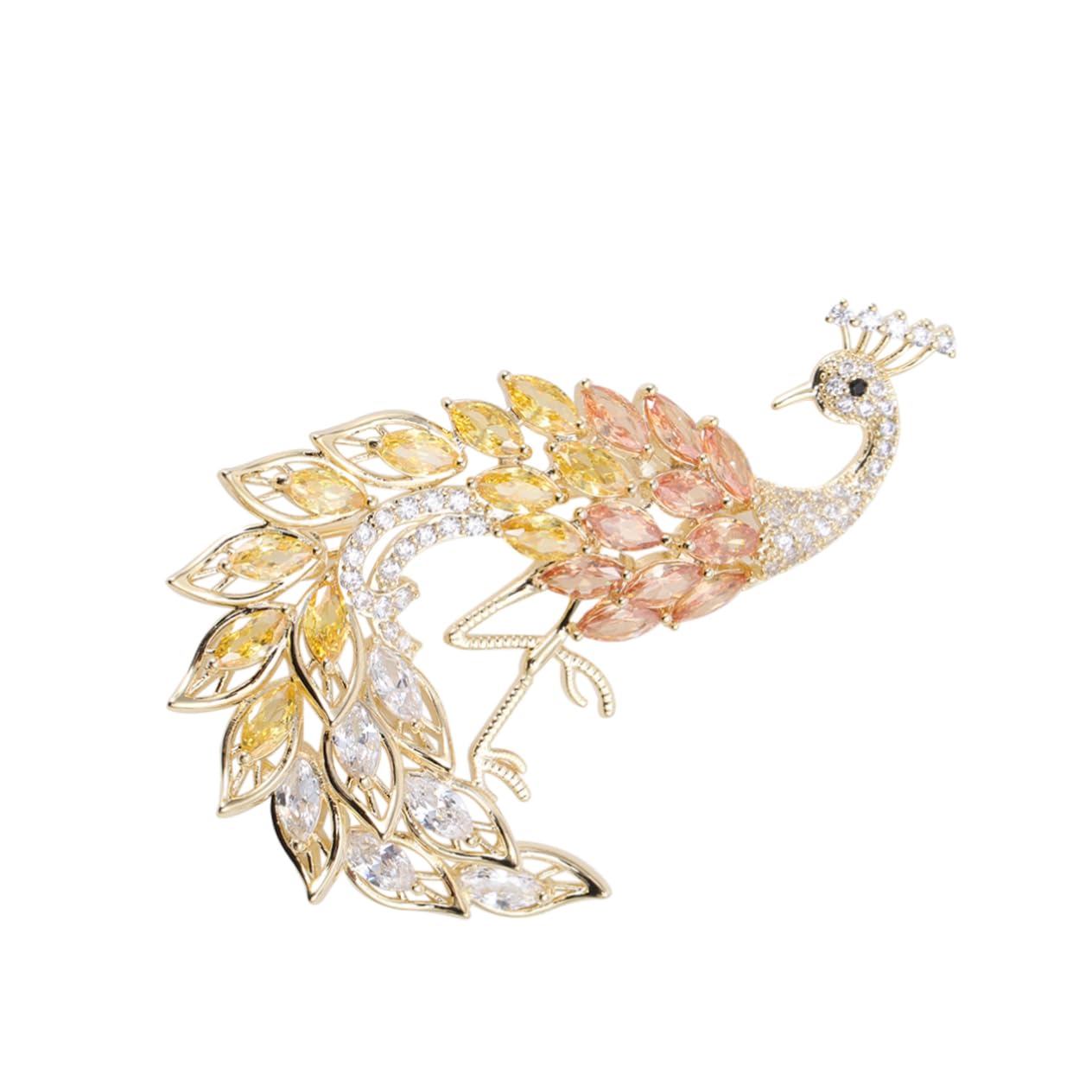 3stücke Premium Frauen Brosche Mit Buntem Kristallstein Kreative Anstecknadel Für Hochzeiten Partys Und Besondere Anlässe Eleganter Schmuck Für Damen