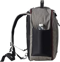 Cabin Max Kézipoggyász Hátizsák 40x20x25 cm Ryanair Wizz Air EasyJet Utazási Táska Manhattan 20L Fekete 9