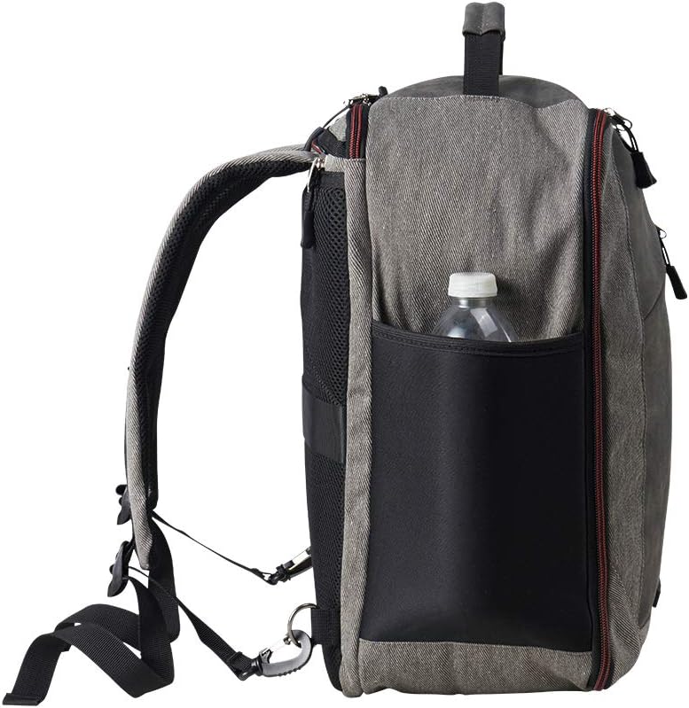 Cabin Max Kézipoggyász Hátizsák 40x20x25 cm Ryanair Wizz Air EasyJet Utazási Táska Manhattan 20L Fekete