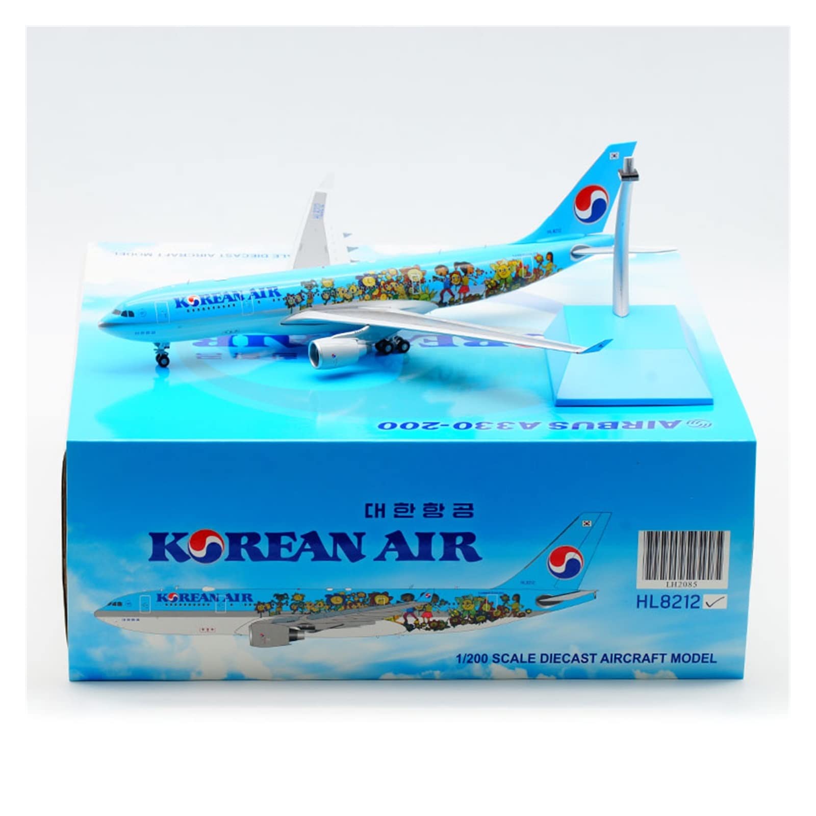 Amazon.co.jp: 模型飛行機 1 200 330 A330-200 HL8212 大韓航空航空機