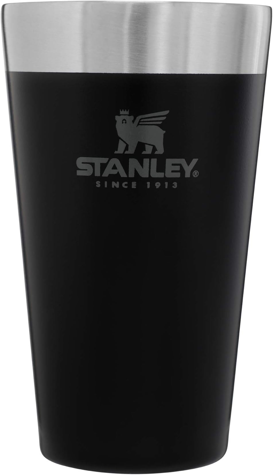 STANLEY Adventure Stacking Beer Pint Glass | Stackable Drinking Cup for Cold Beverages | Dishwasher Safe | Insulated Stainless Steel Tumbler | BPA-Free