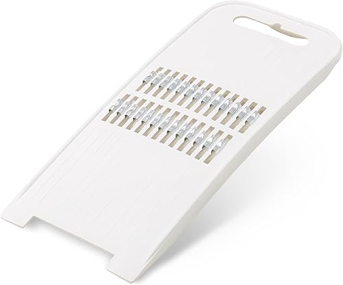 Rallador coreano de zanahoria, triturador de zanahoria a mano, rallador de cocina para ensalada coreana de zanahoria, plástico