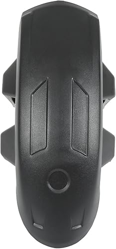 Miniatura 7 de Guardabarros trasero para motocicleta, guardabarros trasero de motocicleta, ABS de metal negro, protector contra salpicaduras universal para ruedas
