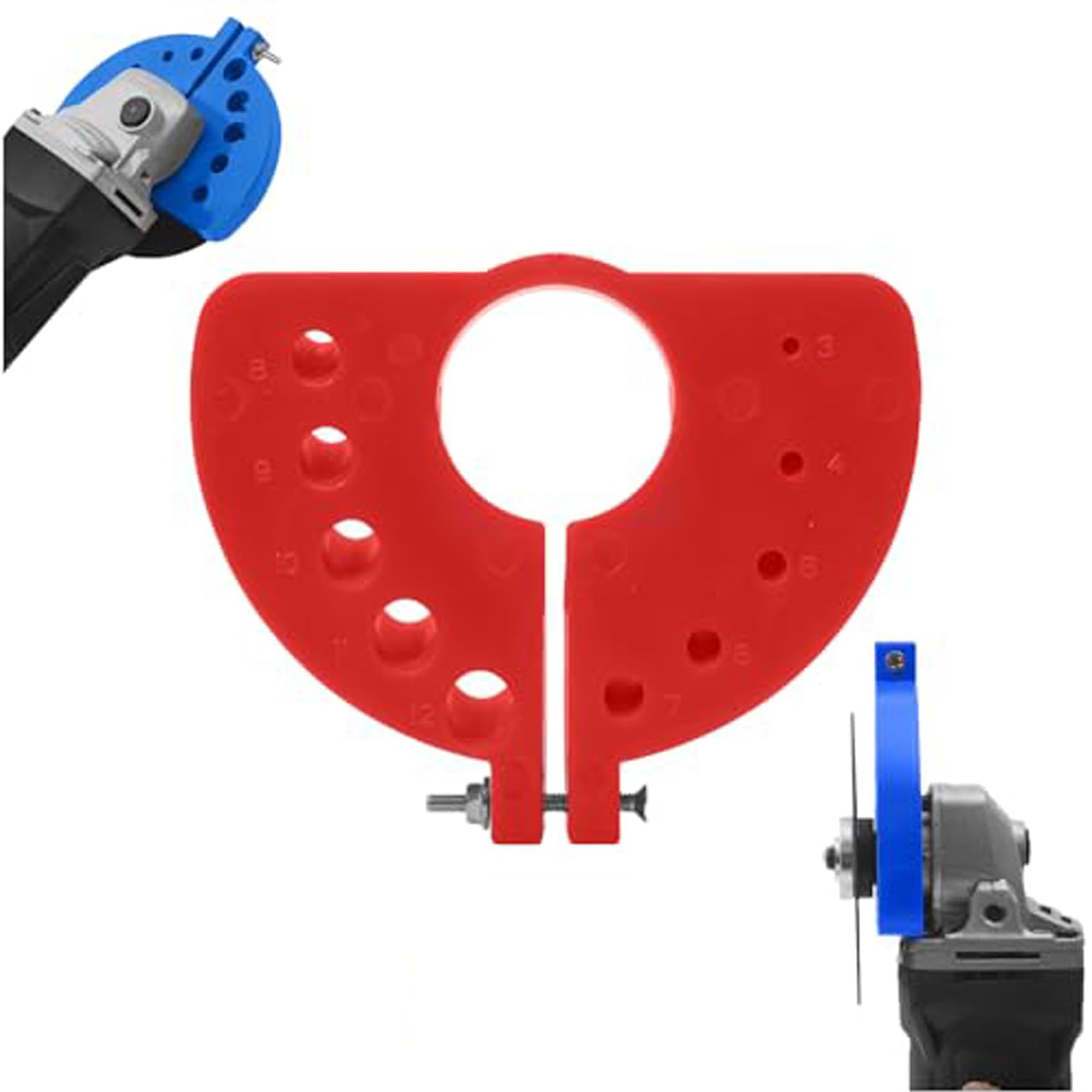 Smerigliatrice angolare modificata, utensile per affilare le punte per smerigliatrice angolare portatile universale per tutte le punte, affilatura di punte per trapano multi-specifiche durevole e di