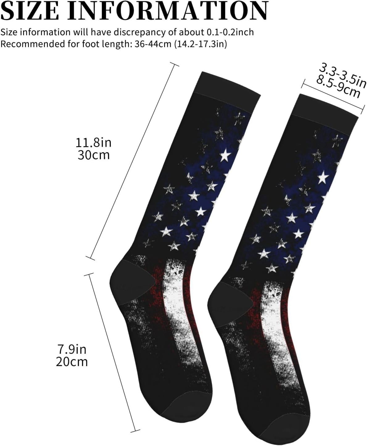 Compression Socks Knee High Circulation Support Socks For Women Men Athletic Running Hiking Cycling - Image 5