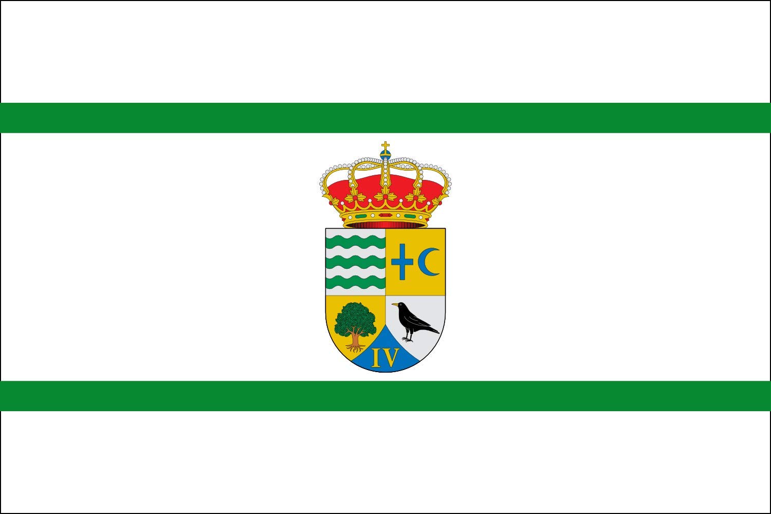 Drapeau XL Benalauría Málaga pour pavoiser vos façades et célébrations