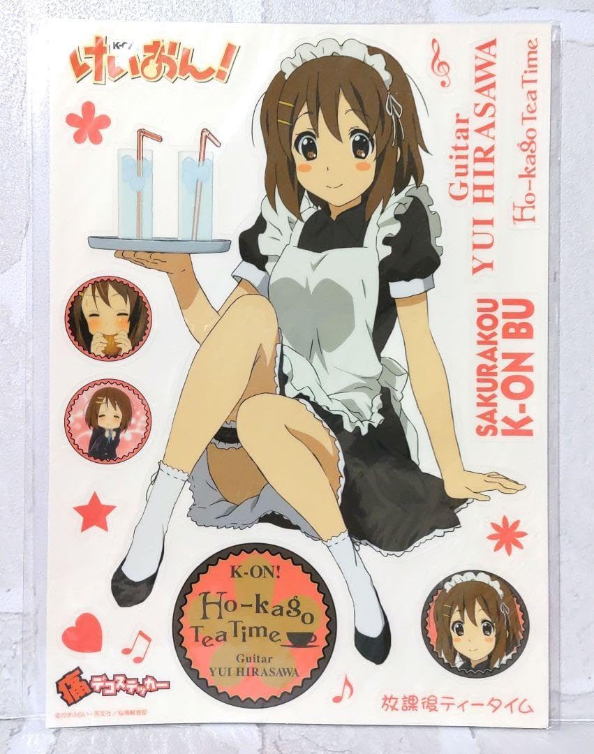 Amazon.co.jp: けいおん! 痛デコステッカー 平沢唯 ギター シール ゆい