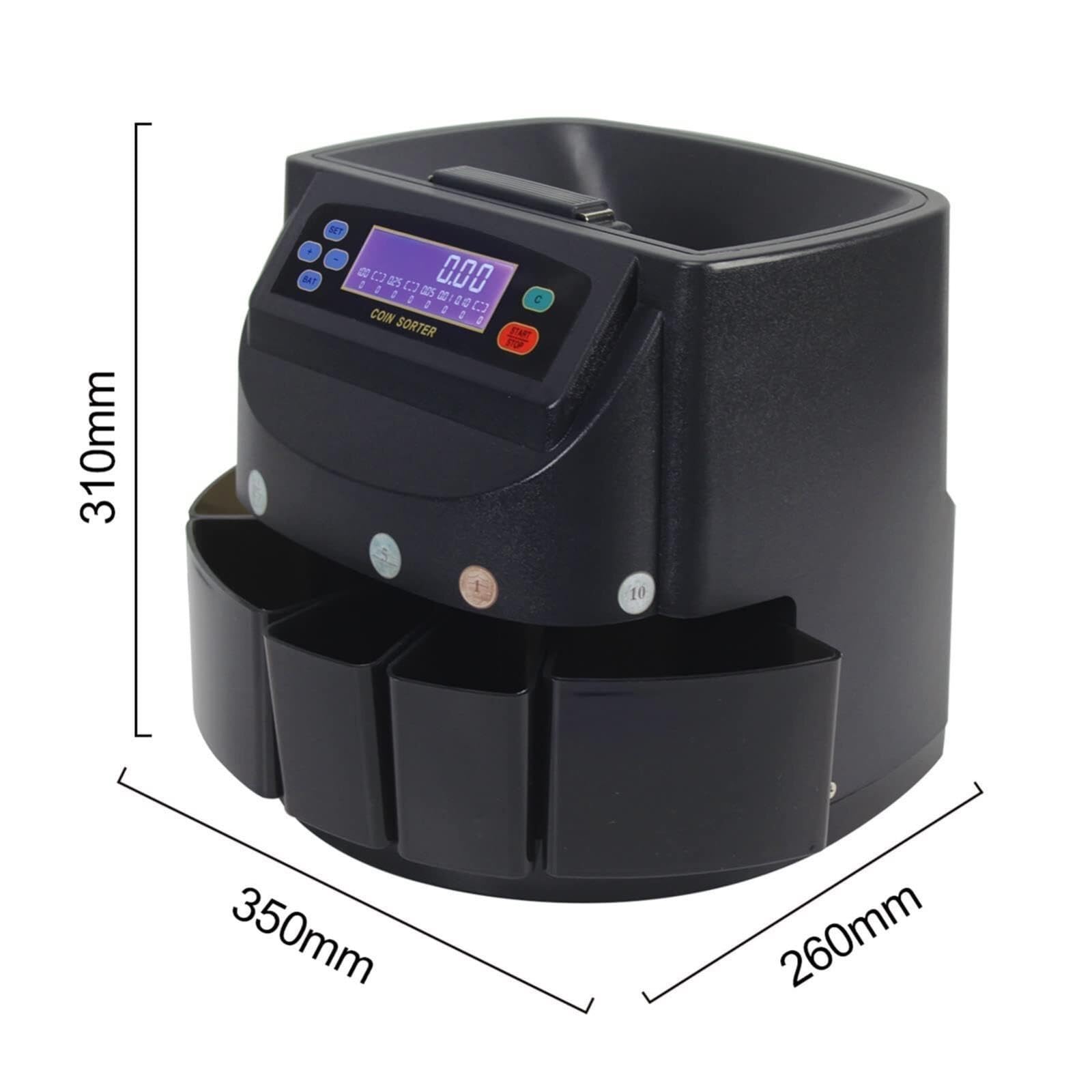 Registratore di Cassa Attrezzature Per Monete, Smistamento E Contatore