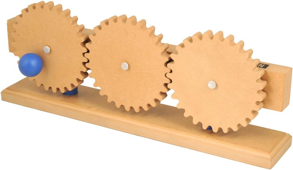 Simple Wooden Machine: Gear Train Model, (3853)