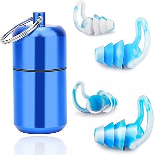 bcnjepin Earbuds Noise Cancellation, 2 Pair Ear Plugs for Sleeping, Earplugs for Noise Cancelling, Earplugs with Eartips and Blue Case for Sleeping, Concert, Working, Studying, Traveling-picture-32