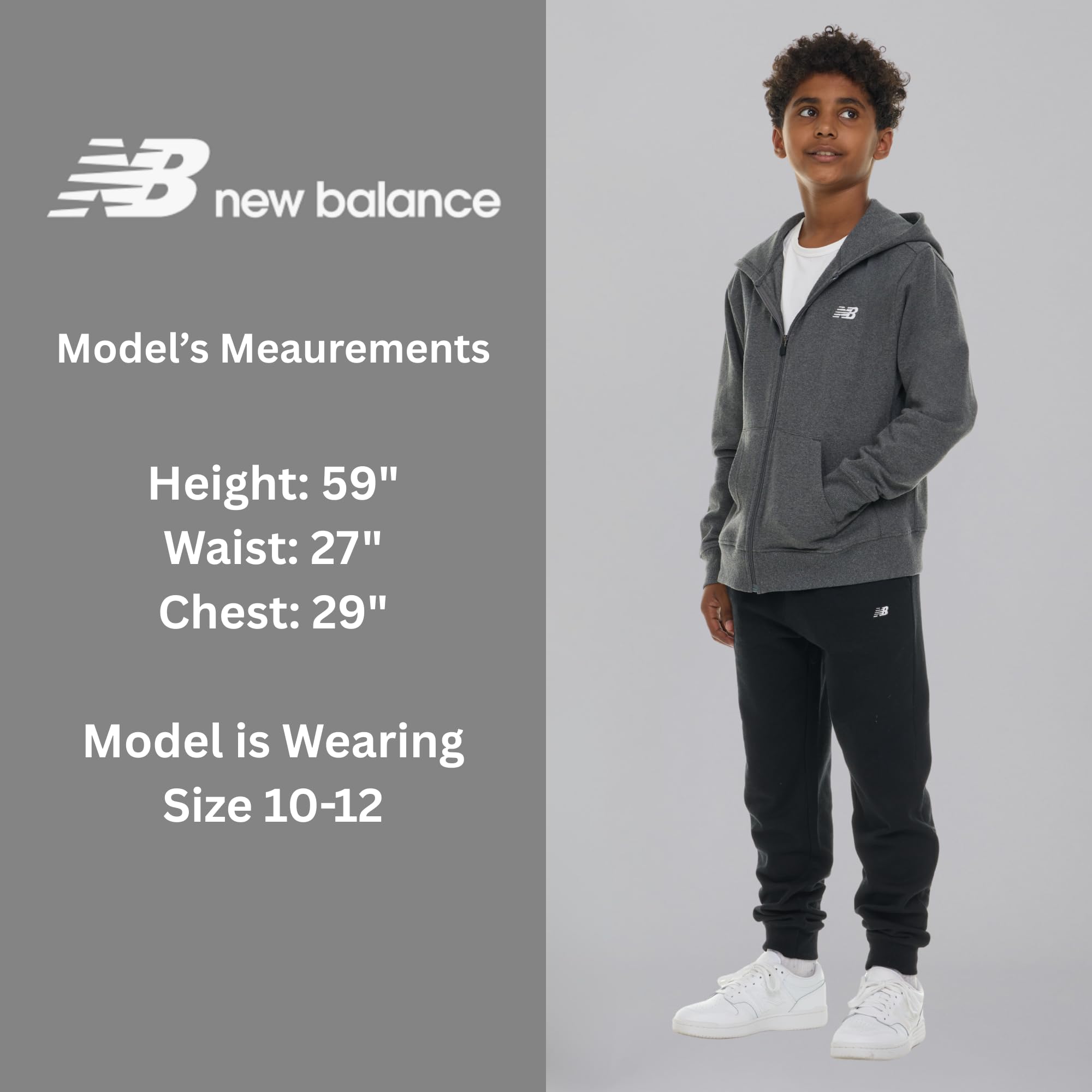 New Balance New Balance Hoodie Bambini e Ragazzi (Pacco da 1)
