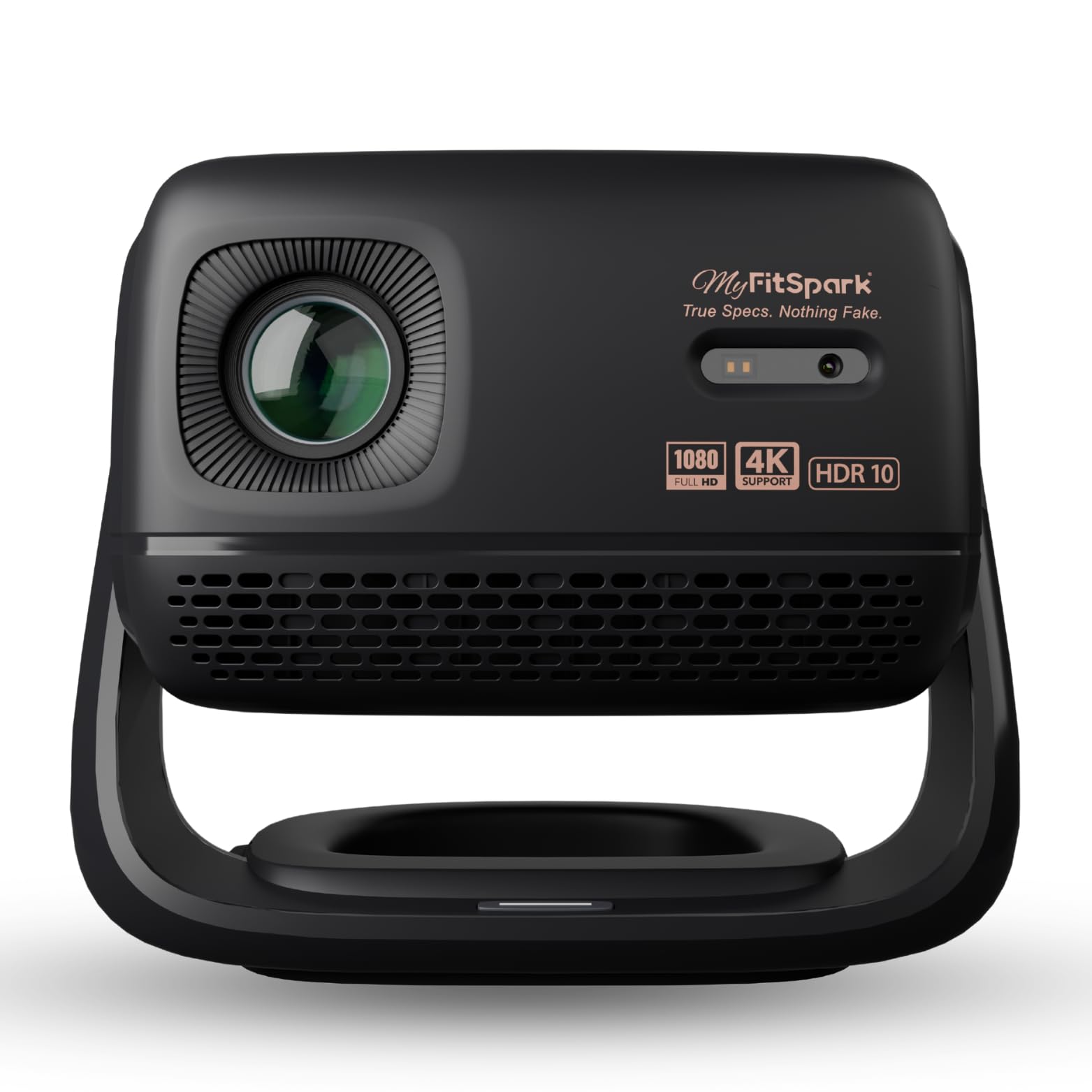 MyFitSpark CINEMAGIC 103 Air Native 1080p Projector 4K Ultra HD Support | CineTone Engine 100% Sealed Tiltable 250 ANSI Auto Focus & Keystone EDID 2.1 True 4K FireStick HDR10 Up to 150" Screen-image-36