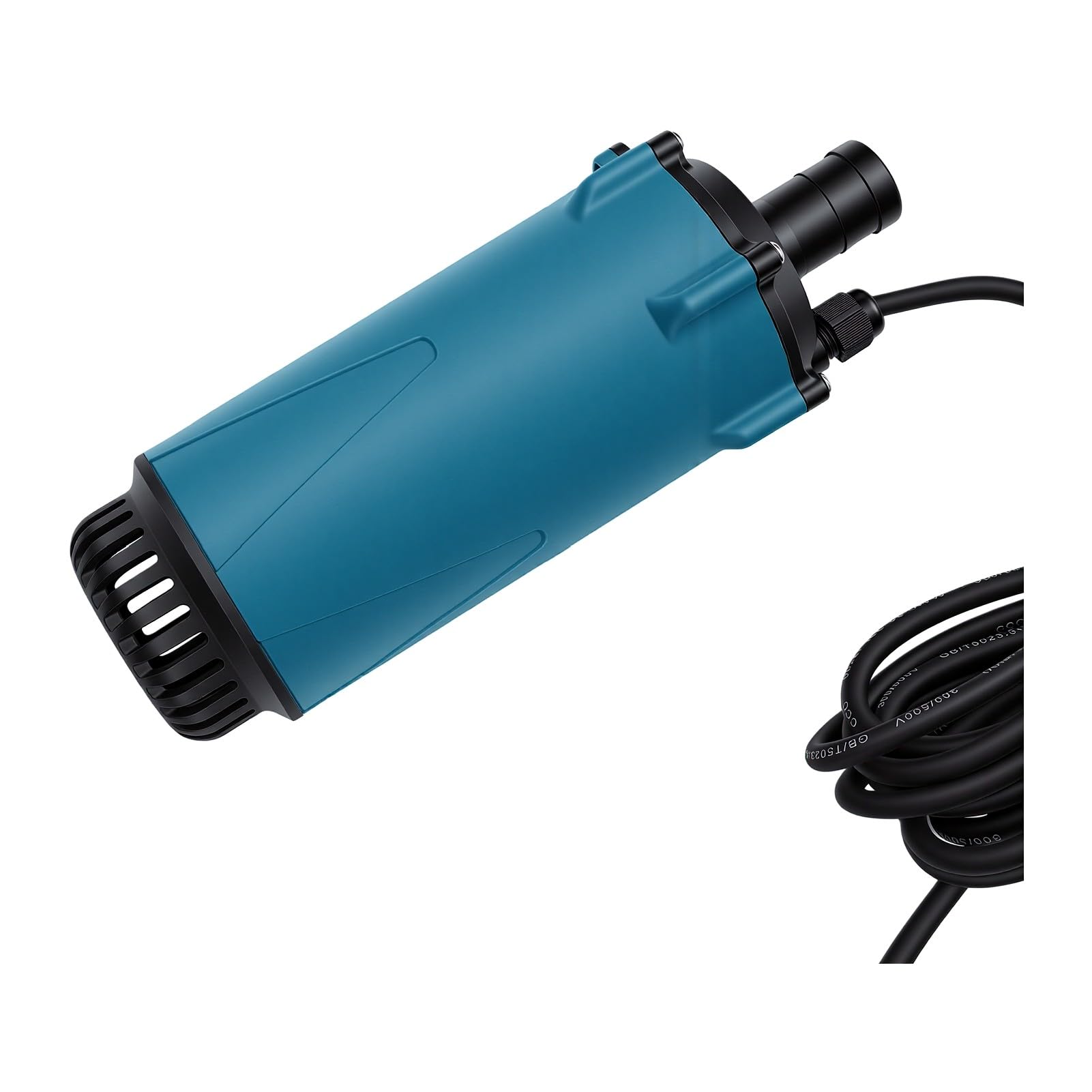 Generic Bomba Sumergible Inalámbrica Bomba de Transferencia de Agua Eléctrica Portátil Eficiente para Riego de Jardines y Prevención de Inundaciones, Material ABS, Azul