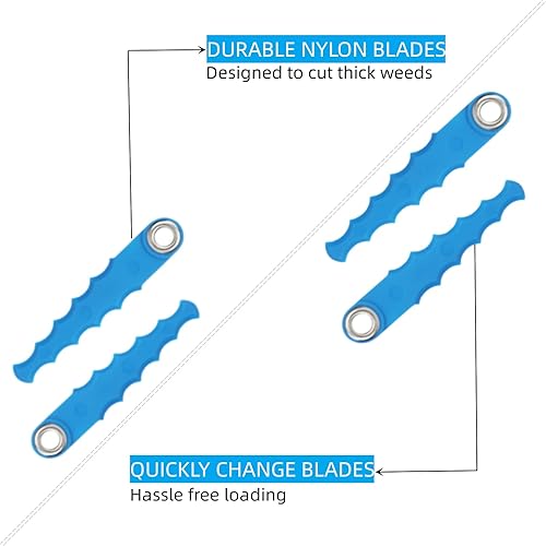 Miniatura 4 de THTEN 2900719 - Carrete de repuesto para cabezal de recortadora de 20 pies, 0.065 pulgadas, compatible con Greenworks 2101602 2101602A STBA40B210