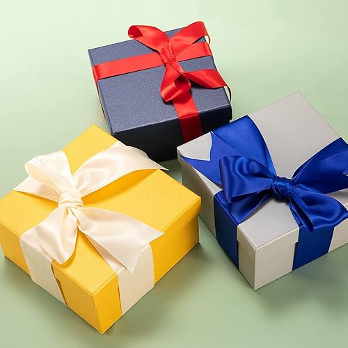 Miniatura 5 de UnionJoy Cinta de satén de doble cara de 1 pulgada para envolver regalos, manualidades, lazos para el cabello, decoración de fiesta de boda, 20