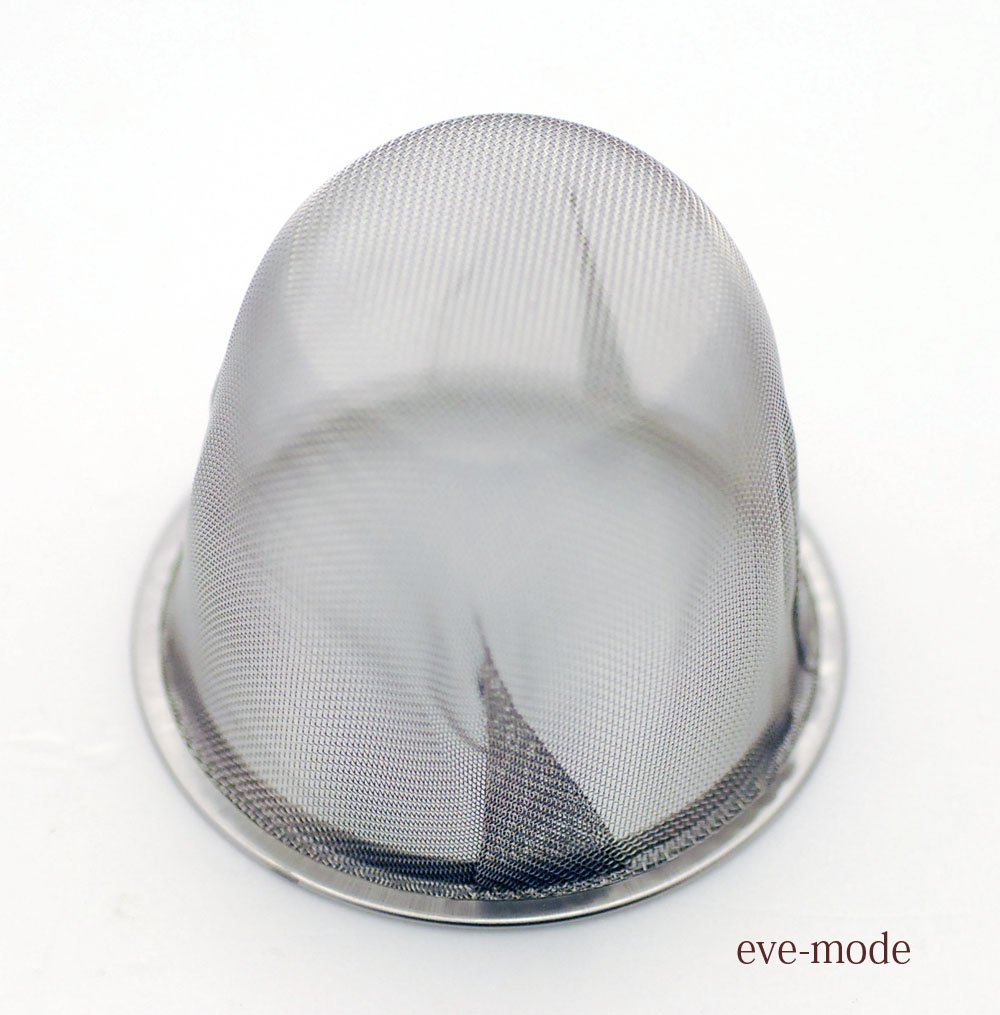 eve-mode 18-8 stainless steel tea strainer 62-54 size 62mm depth 54mm