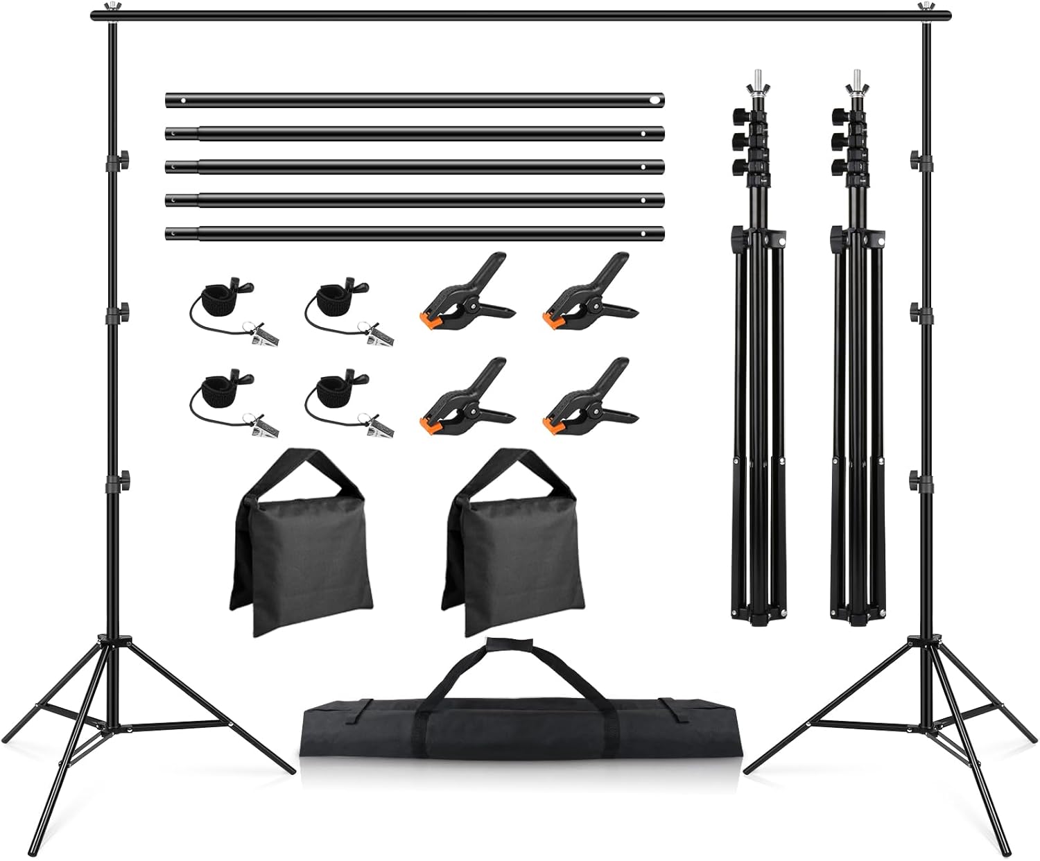 Backdrop Stand for Parties,SEDGEWIN 10x6.5ft Photo